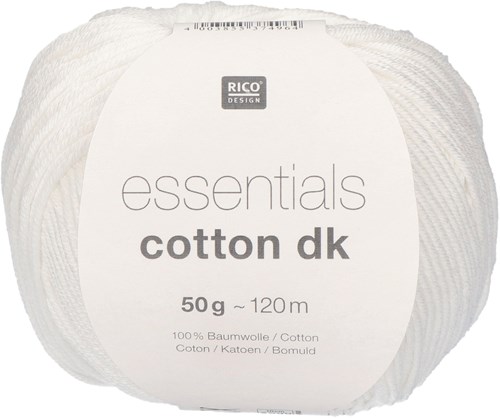 Rico Essentials Cotton dk 80 White