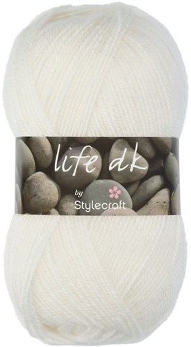Stylecraft Life DK 2300 White