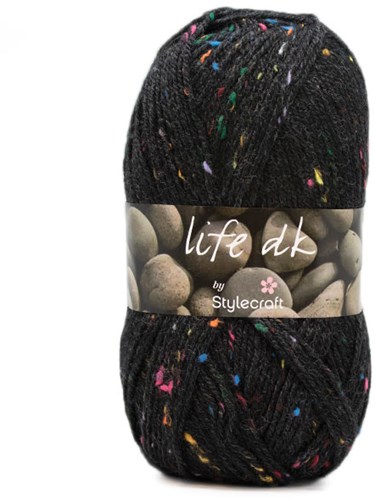 Stylecraft Life DK - Nepp shades 2498 Black Nepp