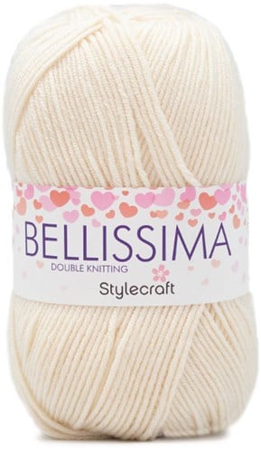 Stylecraft Bellissima DK 3921 Single Cream