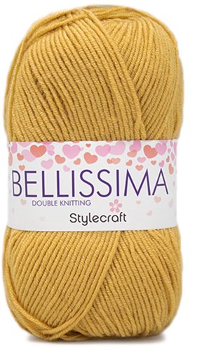 Stylecraft Bellissima DK 3925 Mellow Yellow