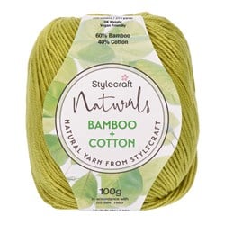Stylecraft Naturals - Bamboo + Cotton DK 7125 Citronelle