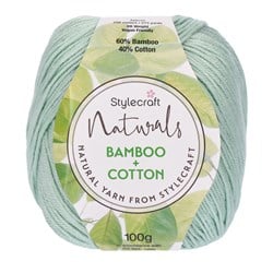 Stylecraft Naturals - Bamboo + Cotton DK 7143 Seafoam