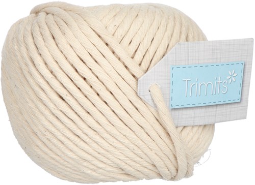 Trimits Macramé Cord Cotton 50m x 2mm 06 Natural