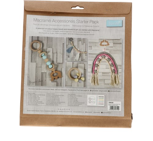 Trimits Macramé Accessories Starterspakket 02 Pastel-2