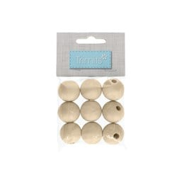 Trimits Houten Ronde Kralen 25 mm