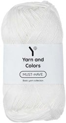 Yarn and Colors Must-have 001 White