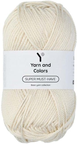 Yarn and Colors Super Must-have 002 Cream