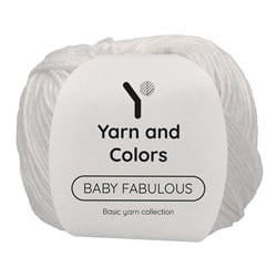 Yarn and Colors Baby Fabulous 001 White