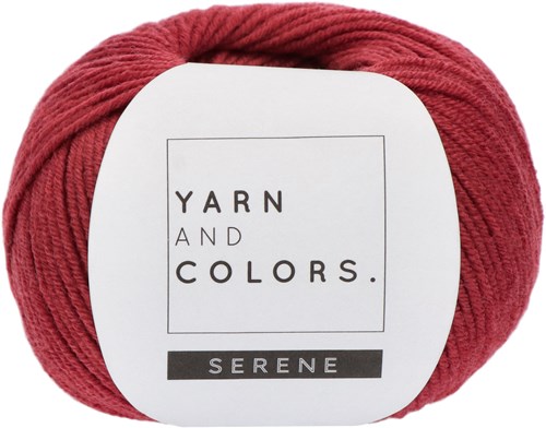 Yarn and Colors Soft Serene Sjaal Haakpakket 1 Burgundy-2