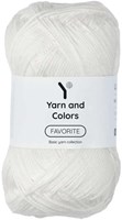 Yarn and Colors Favorite 001 White