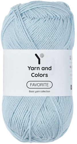 Yarn and Colors Favorite 063 Ice Blue