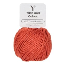 Yarn and Colors Must-have Minis 109 Rust