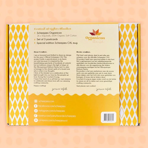 Scheepjes CAL Festival of Lights Blanket - Organicon