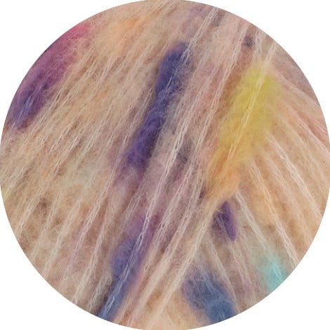 Lana Grossa Cassata 0001 Perzik/Blauw/Geel/Oranje/Lila-2