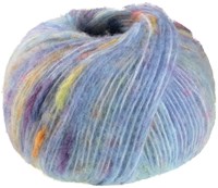 Lana Grossa Cassata 0005 Lichtblauw/Roze/Geel/Oranje/Blauwpaars