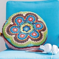 Haakpatroon Catania mandala kussen