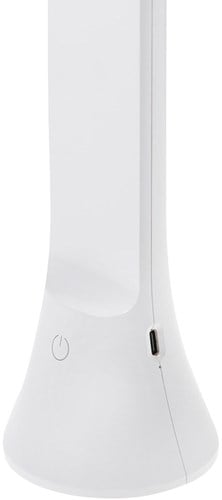 PURElite 2-in-1 Flip Lamp & Zaklamp: Oplaadbaar: Wit