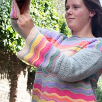 Felt-it Chevron Strepentrui Haakpakket Maat L/XL-3