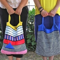 Haakpatroon Double Four City Bags