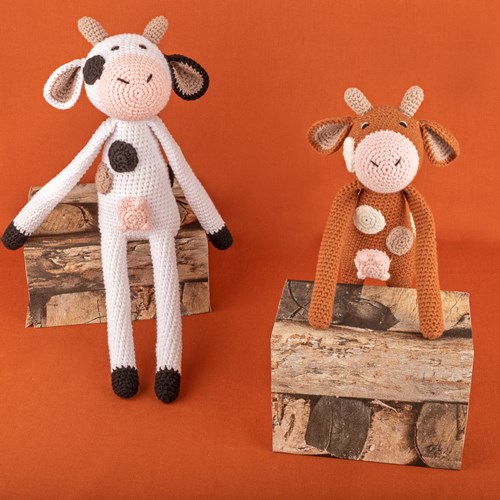 Yarn and Colors Clara Cow Haakpakket 001 White-2