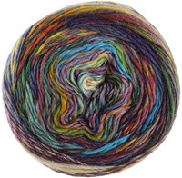 Lana Grossa Colorissimo 211 Jeans, aubergine, geel, geelgroen, chocoladebruin, donkerrood, royal, groen, oranje, turquoise