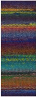 Lana Grossa Colorissimo 211 Jeans, aubergine, geel, geelgroen, chocoladebruin, donkerrood, royal, groen, oranje, turquoise-2