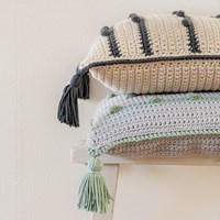 Connect the dots cushion