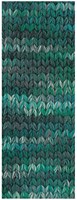 Lana Grossa Cool Merino Big Color 409 Donkergroen/petrol/zee/grijsgroen/grijs/wit-2