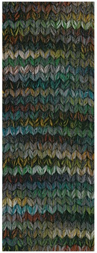 Lana Grossa Cool Merino Big Color 412 Grijs/Geel/Olijf/Turquoise/Groen/Donkergroen/Oker-2