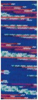 Lana Grossa Cool Wool 4 Socks Print 3 7202 Kobaltblauw/kleirood/wit/jade/donkerfuchsia/lichtblauw-2