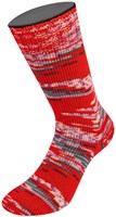 Lana Grossa Cool Wool 4 Socks Print 3 7206 Rood/Opaalgroen/Wit/Paars/Fuchsia-3