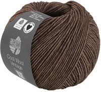 Lana Grossa Cool Wool Vintage 7384 Donkerbruin
