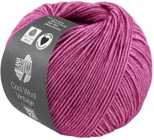 Lana Grossa Cool Wool Vintage 7389 Roze