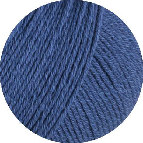 Lana Grossa Cotton Wool 024 Donker Blauw-2