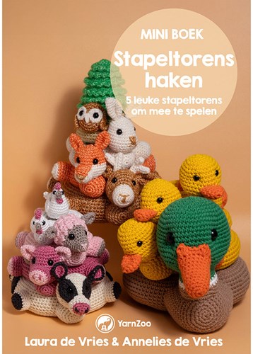 Mini Boek Stapeltorens Haken - YarnZoo
