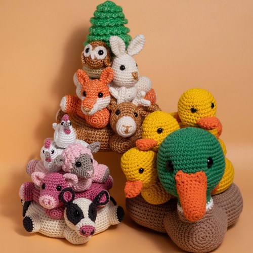 Miniboek Stapeltorens Haken - YarnZoo