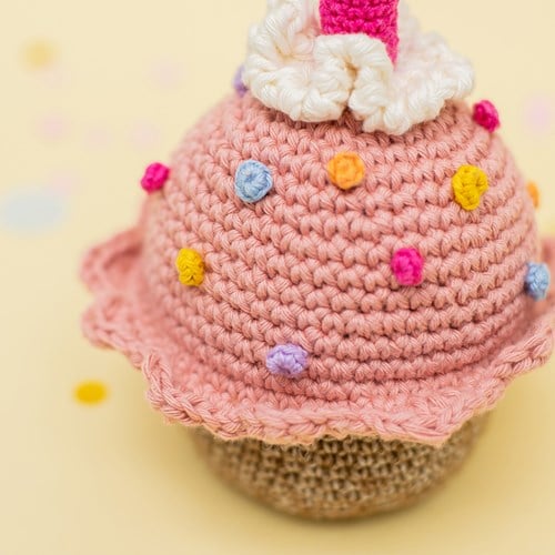 Haakpatroon Cupcake