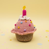 Cupcake Haakpakket 4 Lime
