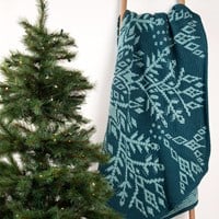Arctic Bloom Deken Dark Blue Garenpakket - Exclusief Patroon-2