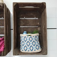 Haakpatroon Delfts Blauw Badkamer Mandje-2