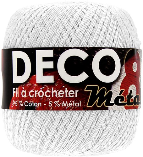 Trimits Deco 8M Haakkatoen Metallic 01 A Puur