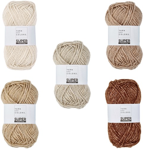 Yarn and Colors Degrade WOW! Muurhanger Pakket 002-2