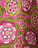 Delft Deken - Rose Garden in Bloom Garenpakket - Exclusief Patroon-2