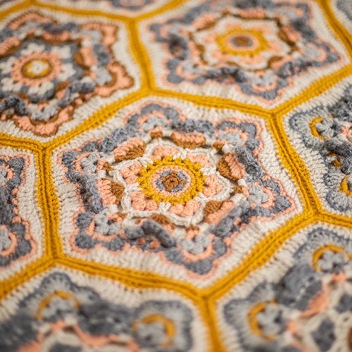 Delft Deken in Kleur met Special DK Haakpakket-3
