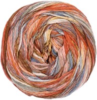 Lana Grossa Gomitolo Pazzo 811 Brown / blue / gray colored-2