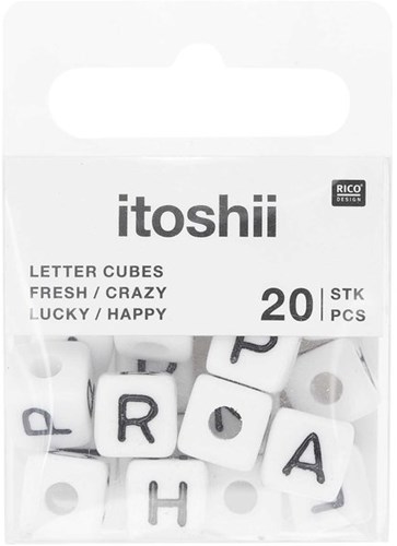 Rico Cube Bed Armband Set fresh/crazy/lucky/happy - White-2
