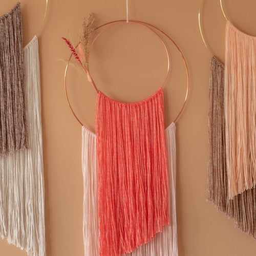 Macramé Patroon Yarn and Colors Double Trouble Wall Hanging 2.0-3