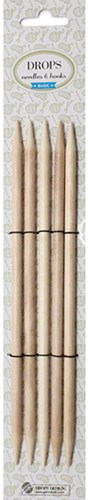 Drops Basic Kousenbreinaalden Hout 20cm 5,5mm