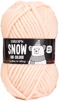 Drops Snow Uni Colour 110 Licht Perzik